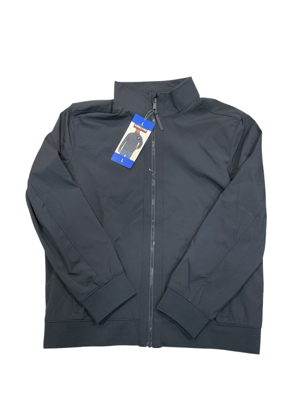 Men's Black Full-Zip Jacket - Brand Not Visible